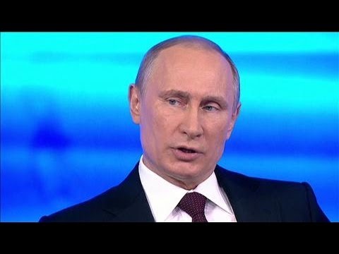 crime - Russian President Vladimir Putin told a live Russian TV show he hopes he doesn't have to send Russian troops into Ukraine but hasn't ruled it out, accusing t...