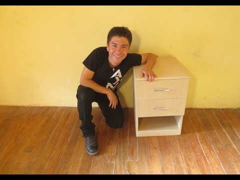 luislovon - http://madera-fina.blogspot.com/ Muy buenos dias amigos, el dia de hoy aprenderemos a hacer una mesa de noche o un velador, lo haremos con MDF de 18 mm las m...