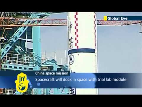 China sends three astronauts into space