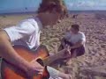 guitare sur la plage