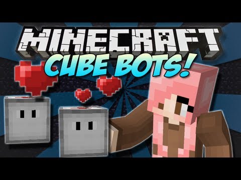 Скачать мод CubeBots для minecraft 1.5.2 Скачать мод CubeBots для minecraft 1.5.2