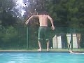 Super Acrobacia piscina