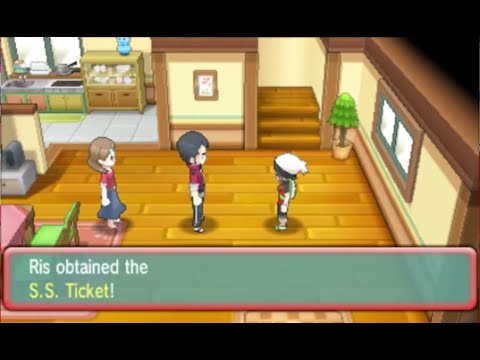 how to get s.s ticket in pokemon ruby