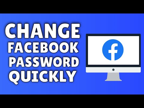 how to change a facebook password