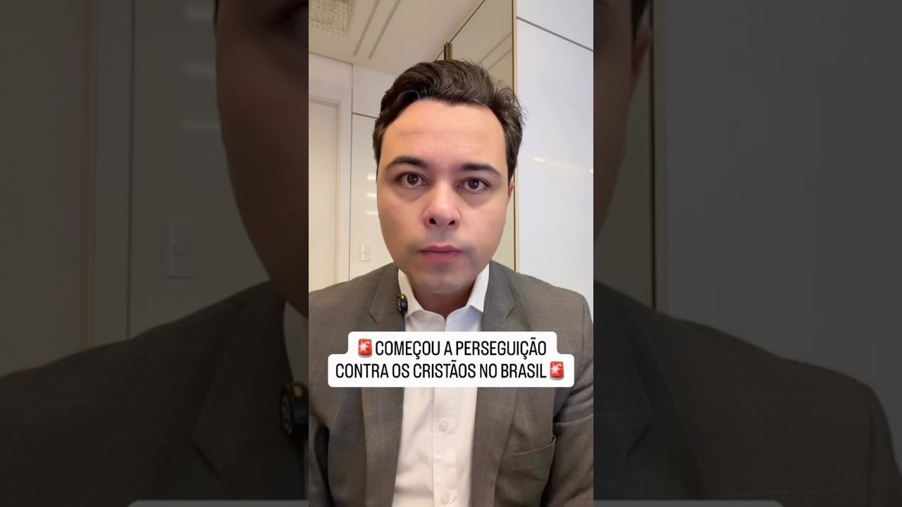 🚨 ISSO É MUITO GRAVE: A esquerda quer colocar todos os homens cristãos atrás das grades!