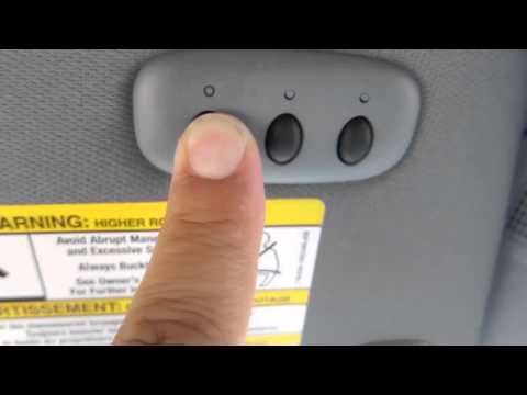 how to program a quantum garage door opener