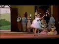 ever since it's triumphant premiere in january 1960, frederick ashton's la fille mal gard�e has been esteemed as one of his happiest creations. this is a charming piece, elegantly performed, a village love affair set in the idyllic constable landscape of ashton's imagination. marianela nu�ez and carlos acosta would be show-stoppers in almost any suitable role, but as lise and colas they are superb. william tuckett and jonathan howells, in the comic roles of simone and alain respectively, are every bit as arresting, both displaying a certain genius for knockabout. the luminously colourful osbert lancaster designs, together with the vitality of the royal ballet's dancing and vibrant playing from the orchestra of the royal opera house under the baton of anthony twiner, serve to augment the harmless good fun at which ashton excels.