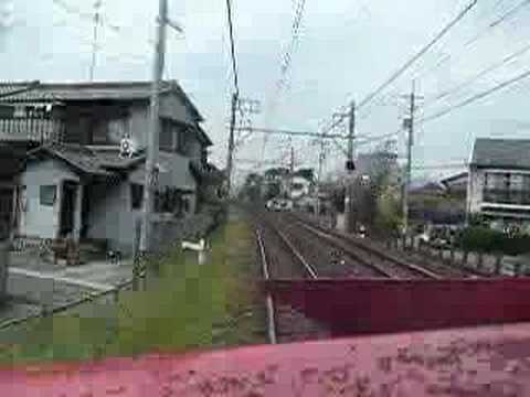 名鉄7000系パノラマカー展望映像 豊橋～岐阜　その１１