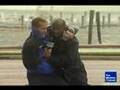 Holding on to Al Roker in hurricane
