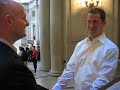 this is alan & scott's civil ceremony. it's very short and the sound quality is bad, but if you turn the volume up, you'll get the gist of it. ;)