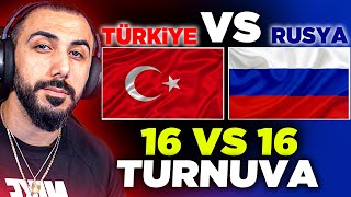 TÜRKİYE VS RUSYA BÜYÜK TURNUVADA TARİH YAZDIK