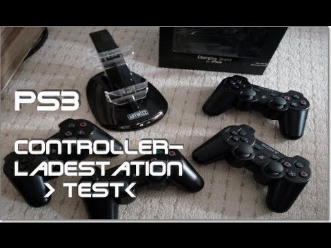 PS3 Zubehör Controller Ladestation Test + Vorschau