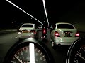 Traveling along CTE on a Friday night at 1830hrs