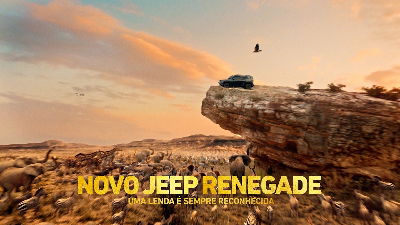 Novo Jeep Renegade - A aventura evoluiu