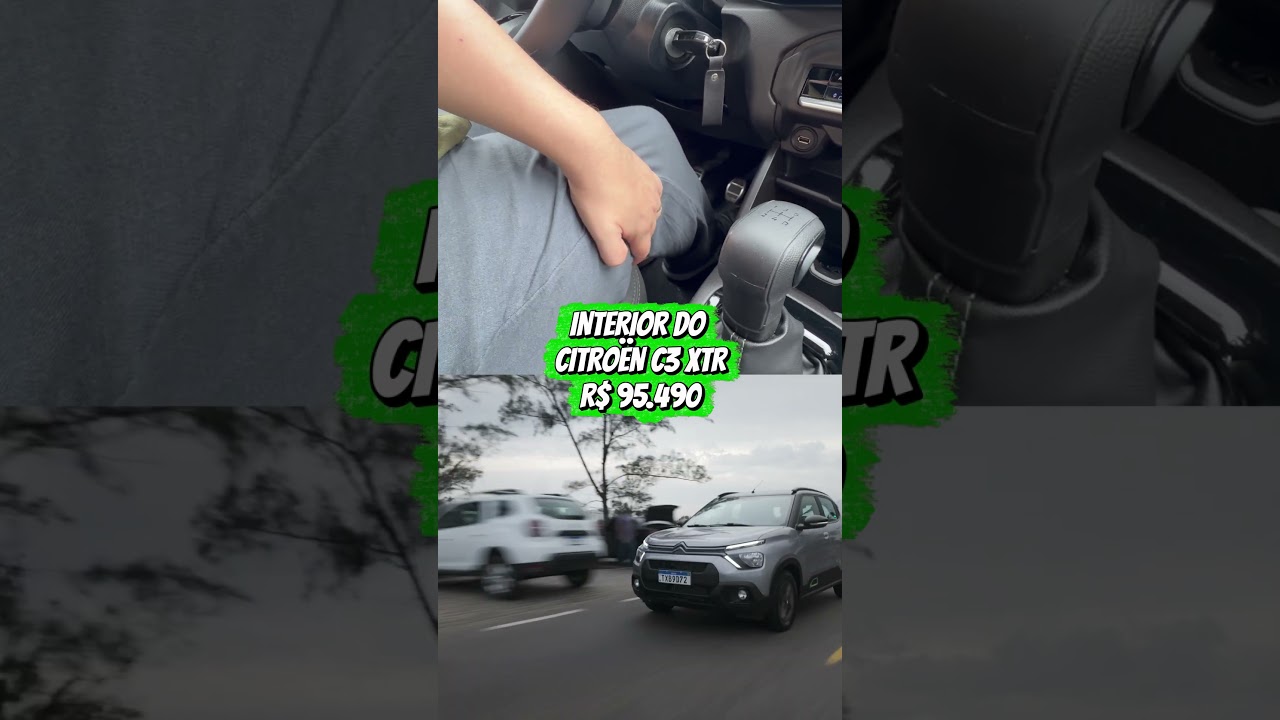 O que CANSA no interior do Citroën C3 XTR! 🛑🚗