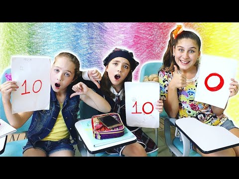 SE AS COISAS FOSSEM AO CONTRÁRIO - NA ESCOLA
