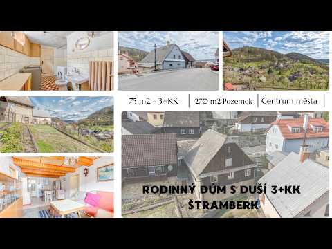 Video Prodej rodinného domu 3+kk ve Štramberku