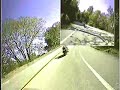motorcycle ride up highway 9 in california.