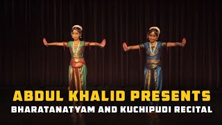 Kuchipudi and Bharatanatyam by Abdul Khalid Students