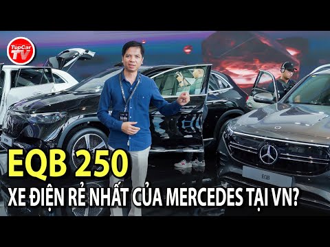 Đánh giá EQB - Ô tô điện rẻ nhất của Mercedes tại Triển lãm Xe và Nghệ thuật 2023 | TIPCAR TV