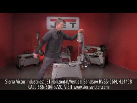 JET HVBS-56M Horizontal Bandsaws Manual | Sierra Victor Industries (1)