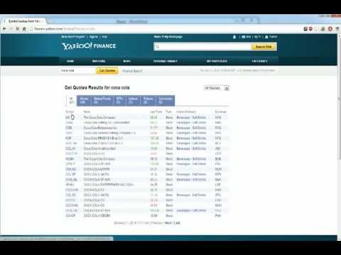 how to download from yahoo finance