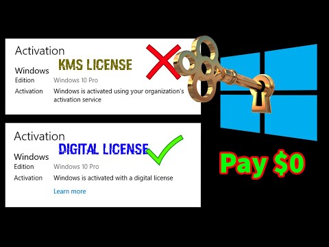 Get Windows 10 Digital License || Step-By-Step | For Lifetime || CMD | For FREE || Hacking Info