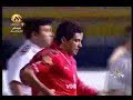 مشاده بين حكم مباراة انبي واحمد حسن لاعب الاهلي
