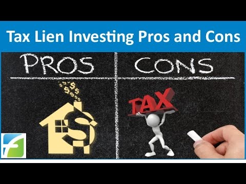 Tax Lien Investing Pros and Cons