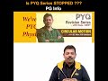Why-PYQ-Series-stopped-for-JEE---NEET-2021-?