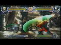 BlazBlue Jin vs Hakumen vid 4 BlazBlue Jin vs Hakumen vid 4