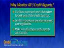 http://www.creditlearningcenter.com how does credit scores, credit reports and credit monitoring work? this video from the editor-in-chief, walter e. burch explains why it's important to monitor your credit.