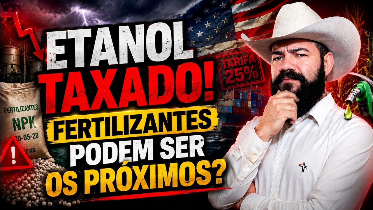 EUA taxam Etanol! Diminuir dependência de fertilizantes russos pode evitar taxação dos EUA?
