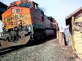BNSF & Amtrak Crossing the Sacremento River