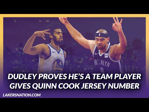 Video: Lakers Offseason: Jared Dudley Gives Number to Quinn Cook To Help Honor Cook's Dad