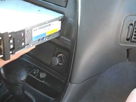 how to install a jvc cd player