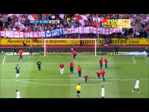 0 Vídeo: Sevilla  UD Levante hasta las pelotas (de tenis) del Madrid Barça