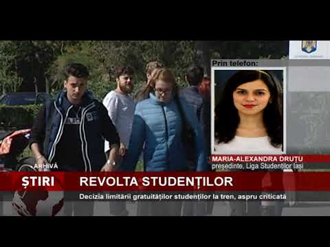 Decizia limitării gratuităților studenților la tren, aspru criticată