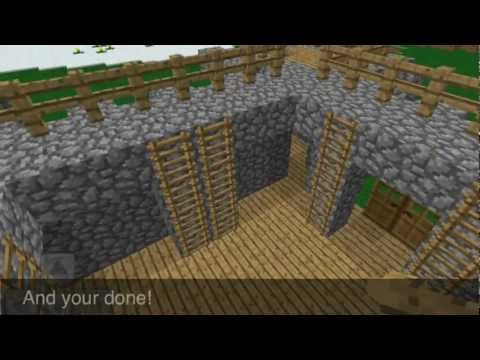 how to make a castle in minecraft p e