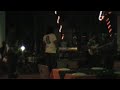 Moses jaming on drums with a Goan Band 