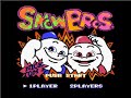 (childhood games part 5)snow bros, created by capcom, was a fun co-op game making enemies snowballs and rolling them to their deaths.
