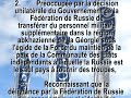 Résolution de l' OSCE Géorgie / Russie