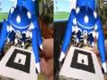 ARToolKit in Stereoscopic (YouTube 3D Player format) ARToolKit in Stereoscopic (YouTube 3D Player format)