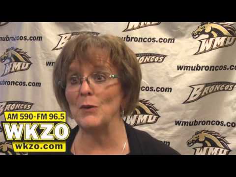 WMU Athletic Director Kathy Beauregard after PJ Fleck press conference WMU Athletic Director Kathy Beauregard after PJ Fleck press conference