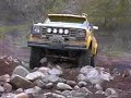 1983 Dodge W350 on the rocks