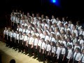 Robyn Quigg with Inverclyde Junior Choir 2009