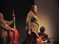 text by marie-fran�oise and olivier l�t� on bassguitar at slam soir�e hosted by dgiz (on double bass).
maurice papon had died three days earlier, on the 17 feb.