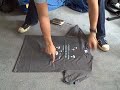 The perfect way to fold a t-shirt!