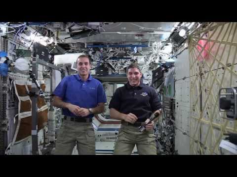 Hour of Code Message From the International Space Station