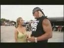 The Hulkster (Hulk Hogan) and His Son At The Race Track